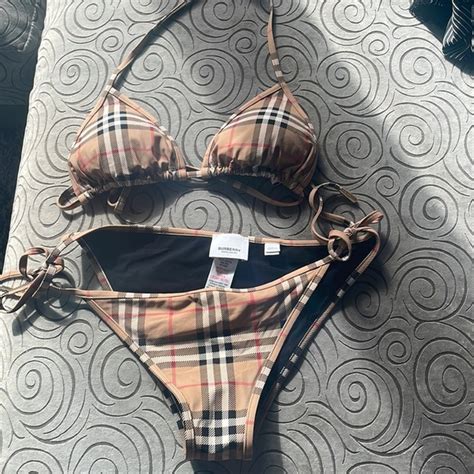 burberry women bikini|Burberry two piece swimsuit.